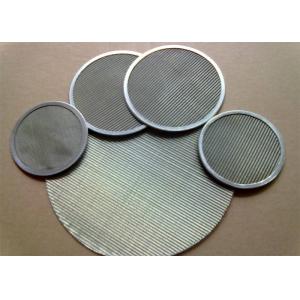 Polished Edging Round 316 Stainless Steel Mesh Filter Discs 10mm-500mm Diameter