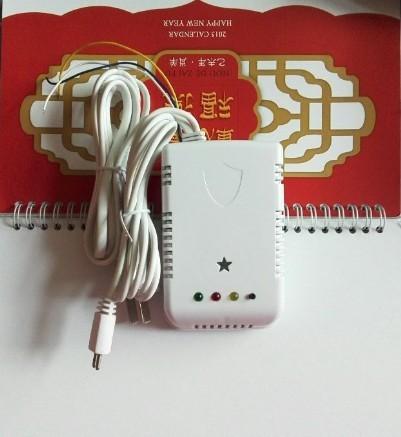 Home water leak detector with relay output