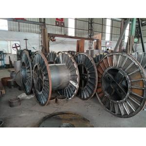 China Industrial Steel Cable Reel Corrugated Bobbin For Stranding Machine supplier