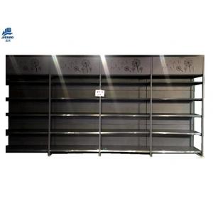 Heavy Duty Supermarket Rack Systems , Durable Shop Grocery Store Shelves