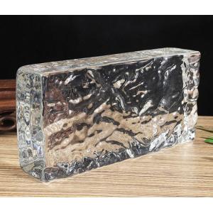 6x6x4 6x6x3 Crystal Glass Block For Shower Ice Pattern Wall Roof Indoor Hollow Transparent Colored