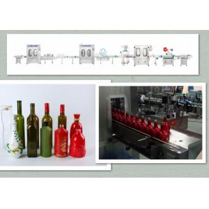 China Stable Performance Liquor Bottle Filling Machine  0.6-0.8 Mpa 380V / 50HZ supplier