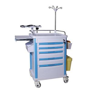 China Trole médico Multifunction do carro do trole do móbil 960mm da armação de aço plástica supplier