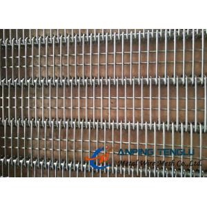 AISI 1.6mm to 4mm Wire Conveyor Belt Bright Silver