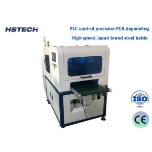 China Máquina de separação de PCB de alta velocidade Tipo de lâmina móvel automática Conectar completo automático V-Cut Separador HS-F350 supplier