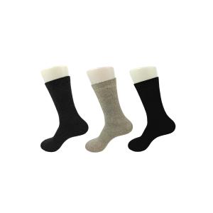 Grey Cashmere Mens Striped Dress Socks , Make To Order Athletic Dress Socks