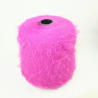 China Factory wholesale 100% polyester hand qualitative feather yarn for knitting scarf on sale