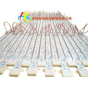 High Brightness Aluminum LED Strip Light Lens 12W 12V Rigid LED Strip Light