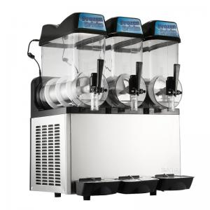 China Single Compressor Ice Slush Machine Air Cooling With Three Bowl supplier
