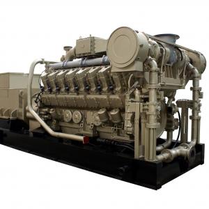 China 1MW Gas Generator Sets with V Style Cylinder Arrangement and AC Three Phase Output Type supplier