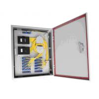 Water Proof Fiber Distribution Box , Wall Mounted Cold Rolled Steel Body