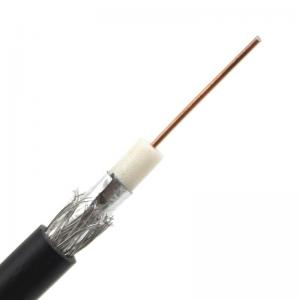 China Solid Bare Copper Rg6 Antenna Cable 75 Ohm Rg59 CCTV Cable 100m 200m supplier