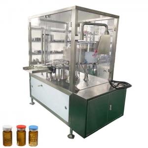 15000BPH Pharmaceutical Glass Vial Capping Machine Small Bottle Filling And Capping Machine