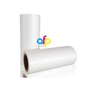 China High Grade Matte Film Lamination , White Bopp Thermal Film For Paper / Paperboard supplier