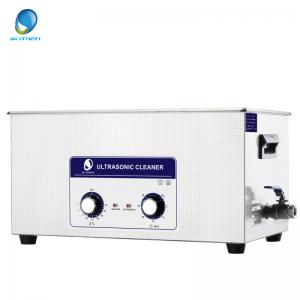 China 22L ultrasonic cleaning equipment , JP-080S Stainless Steel Ultrasonic Cleaner 40KHz CE supplier