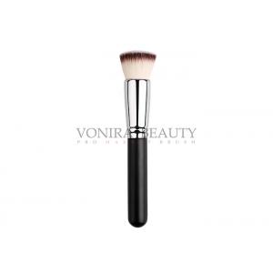 China Vegan Taklon Foudation Buffing Private Label Makeup Brushes Three Tone Synthetic Hair wholesale