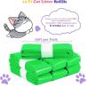 Waterproof  Biodegradable Custom Cat Litter Box Lined with Waste Bag Drawstring Cat Waste Box Liners Garbage Litter Bag Pet Poop Bags