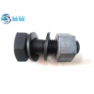 China 10.9S High Strength Carbon Steel Bolts Large Hexagon Head With Nut / 2 Wesher supplier