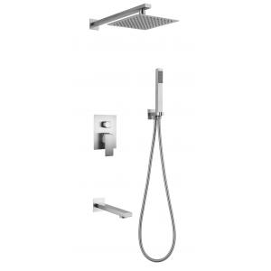 LeYou 0.4-0.6MPA Shower Tub Faucet Set For Private Club Bathroom