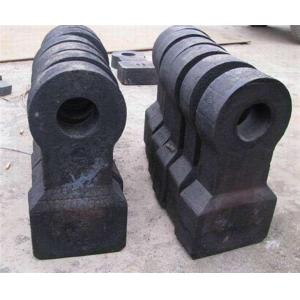 65HRC Manganese Steel Castings Hammers For Hammer Crusher Wear Parts