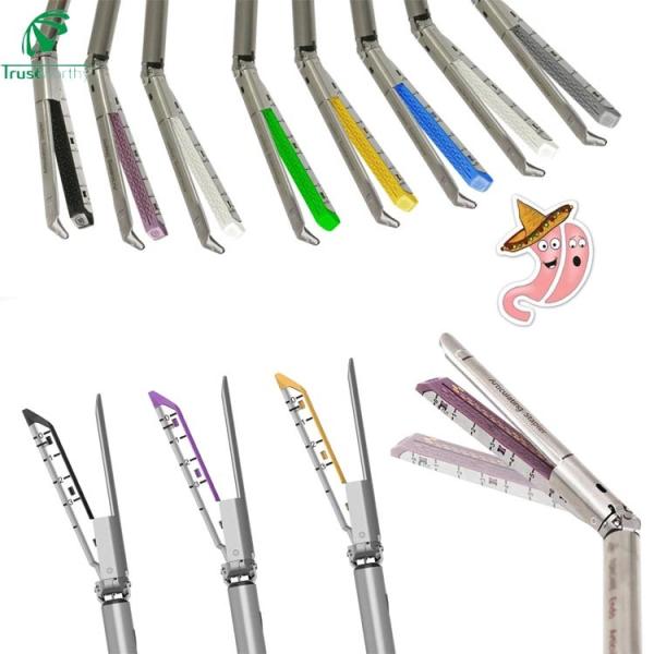 360° Rotation Disposable Linear Cutter Stapler Super Biting Force