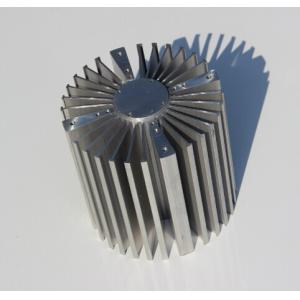 Anodized 6061 / 6060 Aluminium Heatsink Extrusions With Finished Machining