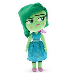 China Lovely Disney Inside Out  Disgust  Soft Dolls Cartoon Plush Toys For Collection supplier