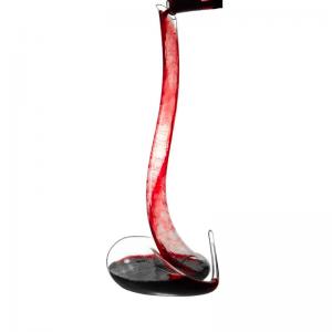 China Creative Snake Shape Glass Wine Decanter Large Capacity Durable Easy To Use supplier