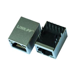 China ARJM11D7-811-AB-CW2 escolhem ethernet Jack do porto RJ45 com o Pin 5G do diodo emissor de luz 8 magnético wholesale