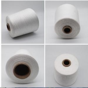 China Knitting Weaving Spun Polyester Yarn For Staple Fiber 1.33d X 38mm supplier