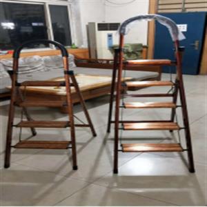 China 4 Steps Steel Hand Truck Aluminium Household Kitchen Safety Step Ladder With Handrails supplier