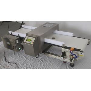 PVC / PU Belt Conveyor Metal Detectors Food Inspection Machines , Ferrous , Non-ferrous , 304 SUS