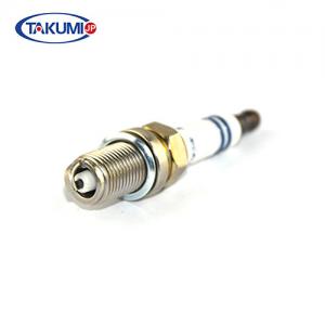 China Iridium End Ignition Spark Plug Flat Seat For NGK FR6EI 2687 / Denso K20PSR-B8 supplier