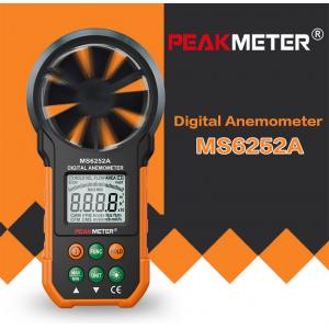 China Hand Held Environmental Meter Air Volume Wind Velocity Meter Data Uploading Functions supplier