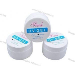 China UV Gel Nails 15g / Bottle With All Colors, Glitter UV gel For Nail Art Printer supplier