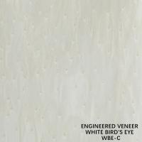 China Irregular Texture Wood Veneer Burl And Root White Bird Eye 2500-3100 Mm Indoor on sale