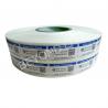 Roll Self Adhesive Printed Labels for Package , QR Code Printed Labels