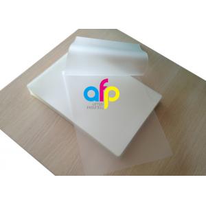 Transparent Pouch Laminating Film Sheets For Picture / ID Card Protection