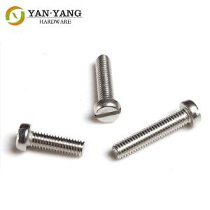 China High Quality Stainless steel machine screw with cylindrical head with round head supplier