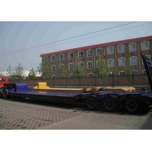 China SLL181209LD Low Bed Trailer Truck Three Axles 40ft For Transport Heavy Trucks supplier
