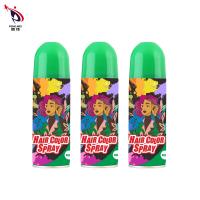 China OEM Hair Color Sprays 250ml Tinplate Can Free Of Toxin Instant Temporary Green on sale