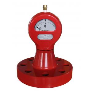 Mud Pump Pressure Gauge Drilling Instruments 6'' Flange Type Model F Range 6000PSI