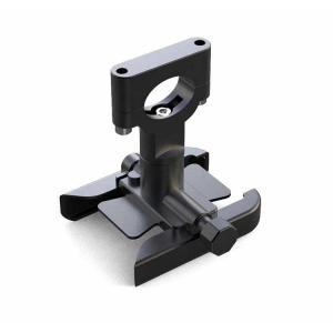 CNC 30mm Handlebar Motorcycle Gas Tank Phone Mount For iPhone 13