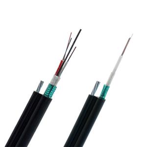 China 48 Core Direct Buried Armored Fiber Optic Cable For Pipeline Construction supplier