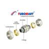 China Customized Sizes Forged Brass Compression Fittings Gas Pipe For Pex Al Pex Pipes Female Elbow Unequal Straight Union wholesale