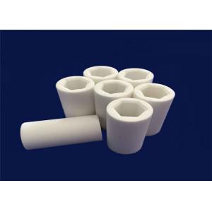 China 99% Purity Alumina Ceramic Tube / Ceramic Pipe Roll With High Temperature supplier