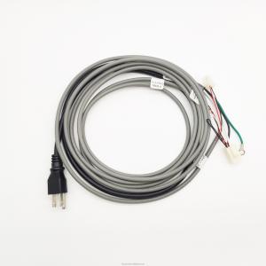 PVC Custom Automotive Wire Harnesses Electric Power Cords With Prong Plug Cable Assembly