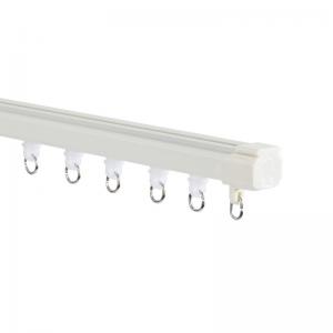 China Ceilling Mounted Aluminum Shower Curtain Hook Curtain Track With Accessories supplier