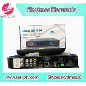 SKYTIMES  V14 Fta Hd Satellite Receiver JB200 and WIFI Big Cooling Fan with HD cable