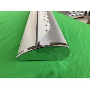 China Advertising Display Stand 80cm/85cmx2m full aluminium Retractable Roll Up Banner Stand supplier